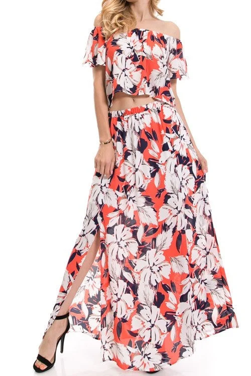 Take Me To Río High-Waisted Maxi Skirt