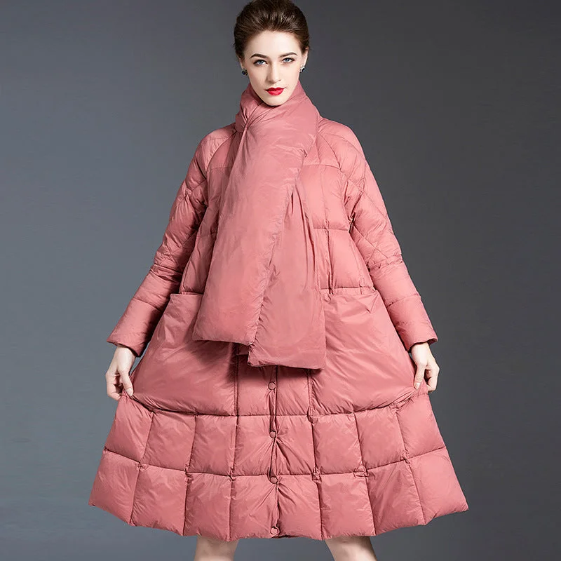 Luxury Winter Long Warm Down Coats for Women