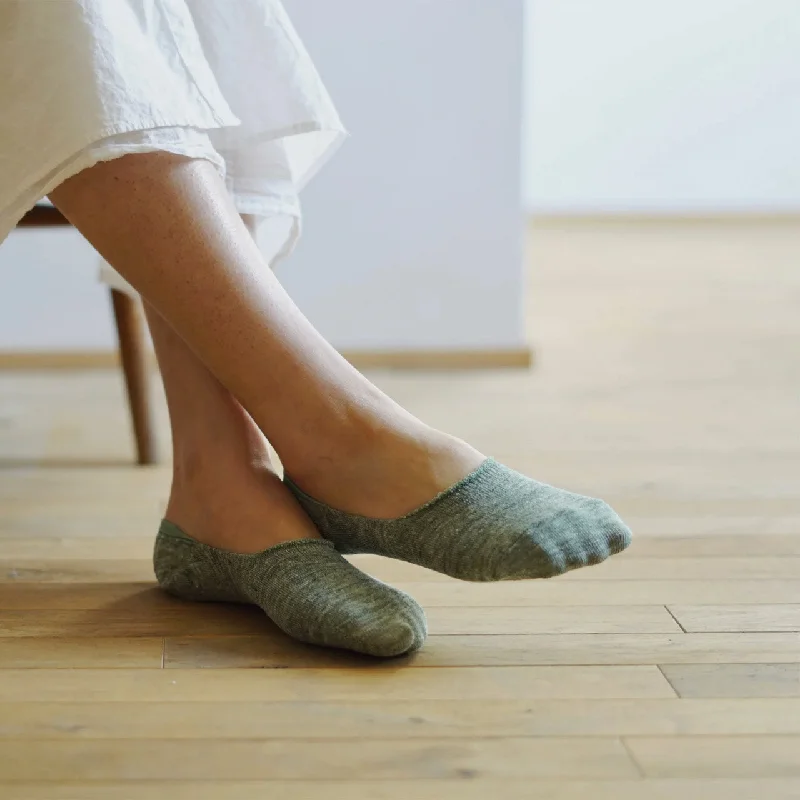 Memeri No Show Liner Socks - Linen (Adults)