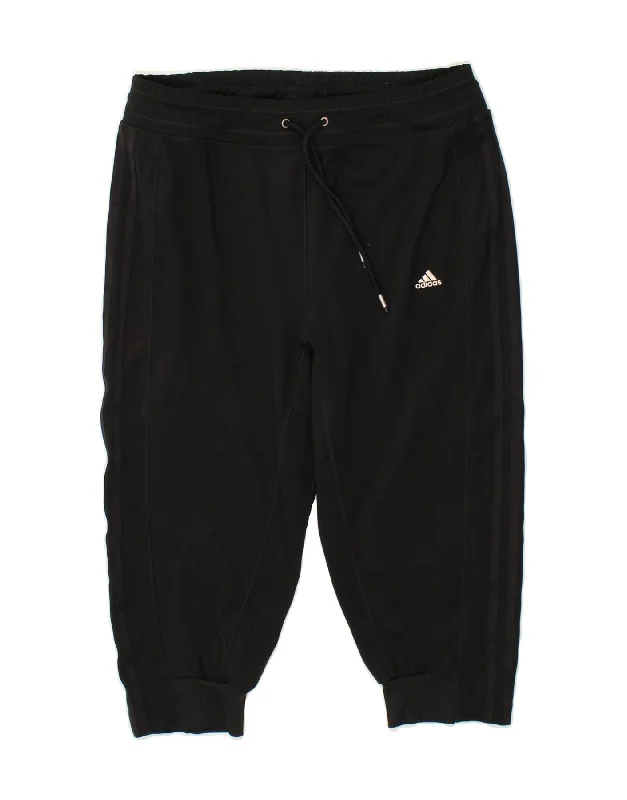 ADIDAS Womens Climacool Tracksuit Trousers Joggers UK 8/10 Small  Black