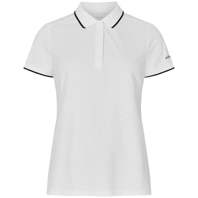 Womens Miriam Regular Fit Soft Polo White - 2024