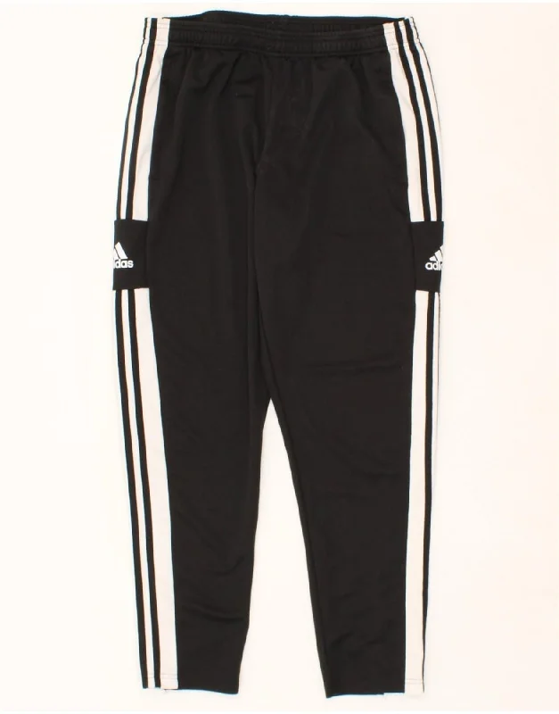 ADIDAS Womens Aeroready Graphic Tracksuit Trousers XL  Black Polyester