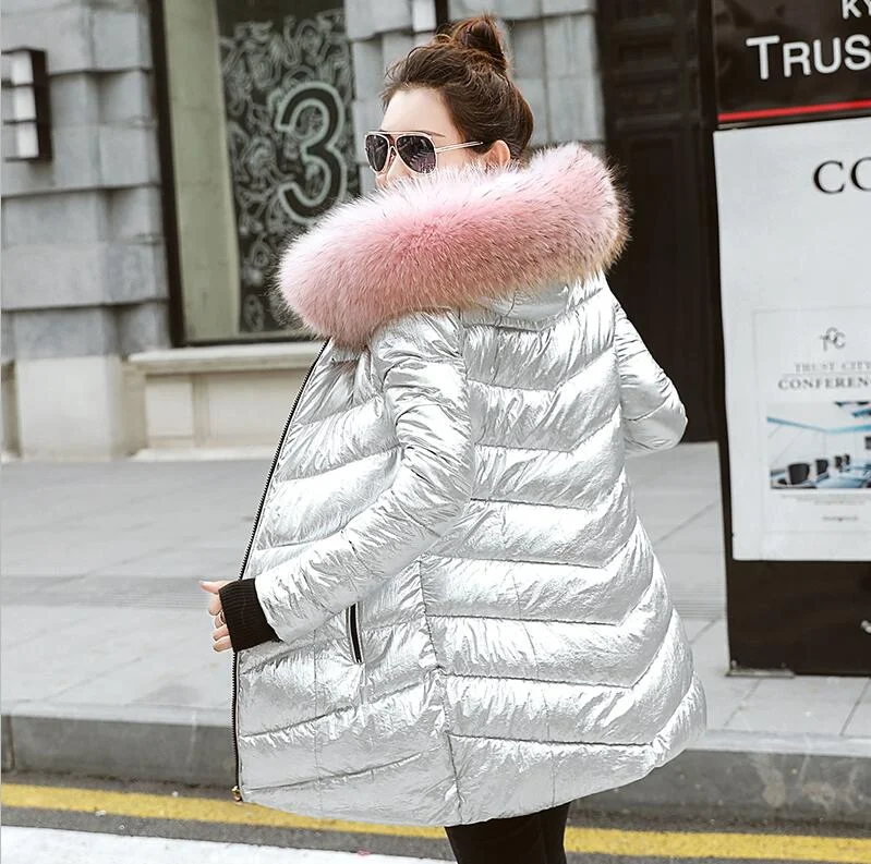 Silver Pink Fur