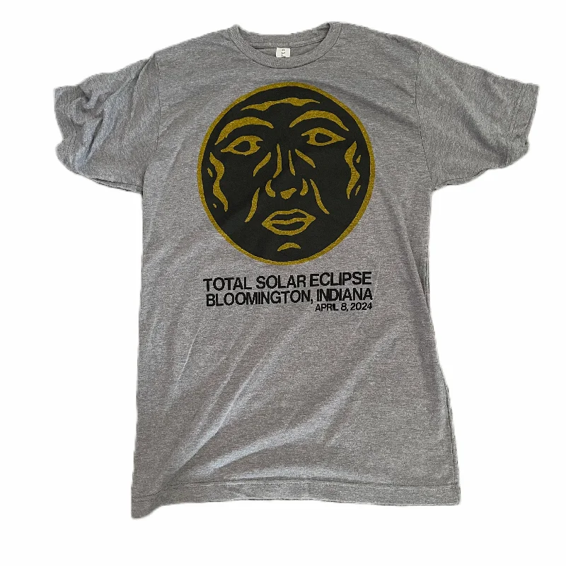 Eclipse T-Shirt - Moon Face Grey