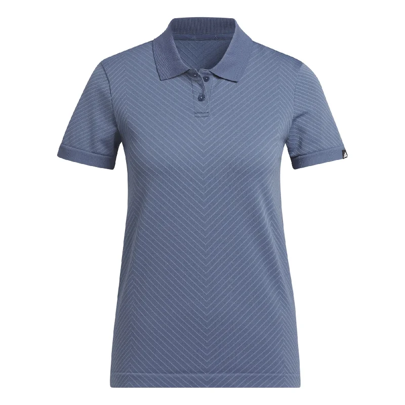 Womens Ultimate365 Tour Primeknit Polo Preloved Ink - SS24