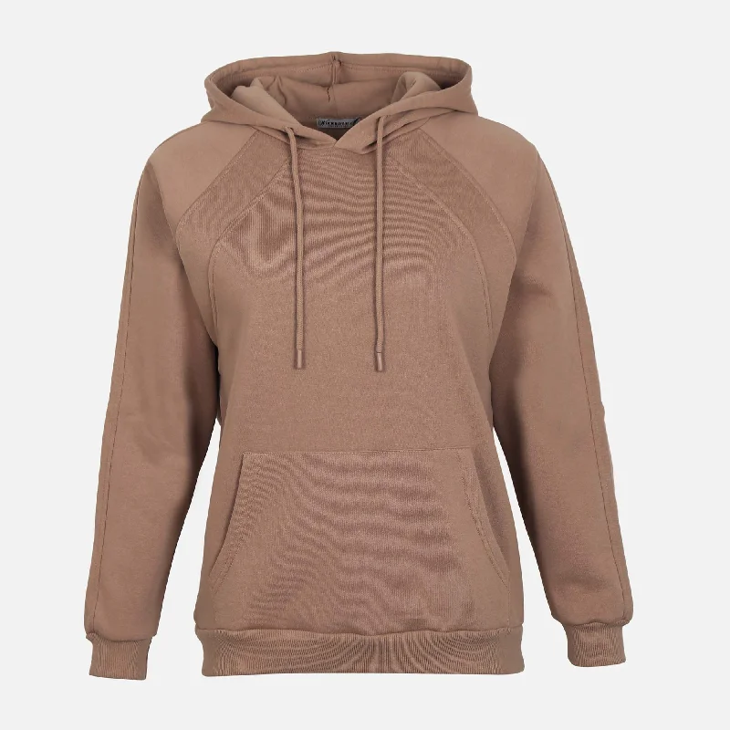 WOMEN BASIC FLEECE HOODIE