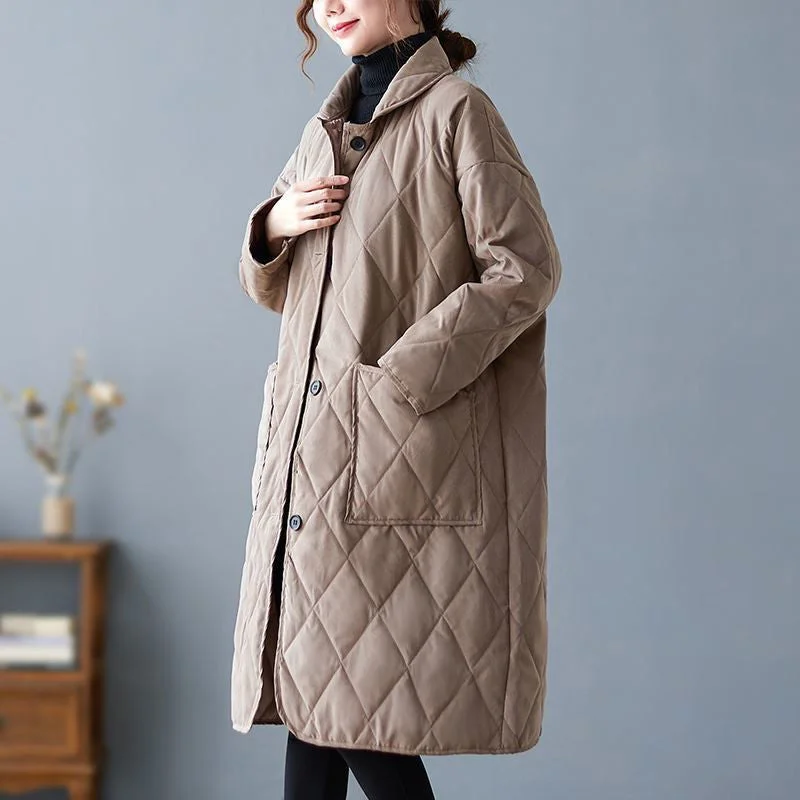 Plus Sizes Cotton Winter Coats for Women