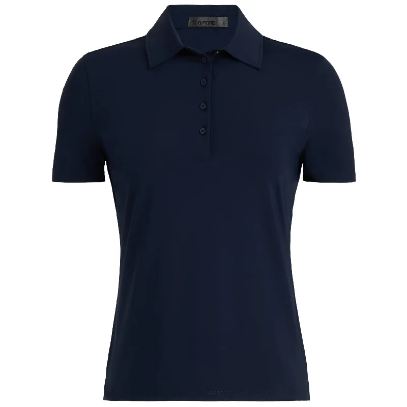 Womens Silky Tech Nylon Polo Twilight - AW24