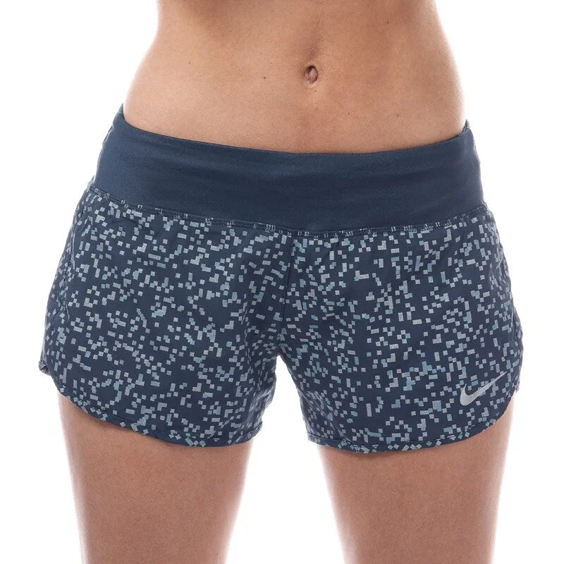 Nike Women's Flex Rival 3 Inch Printed Running Shorts, Size Large - l (12 - 14)