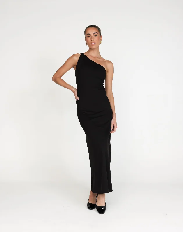 Zuelia Maxi Dress (Black)