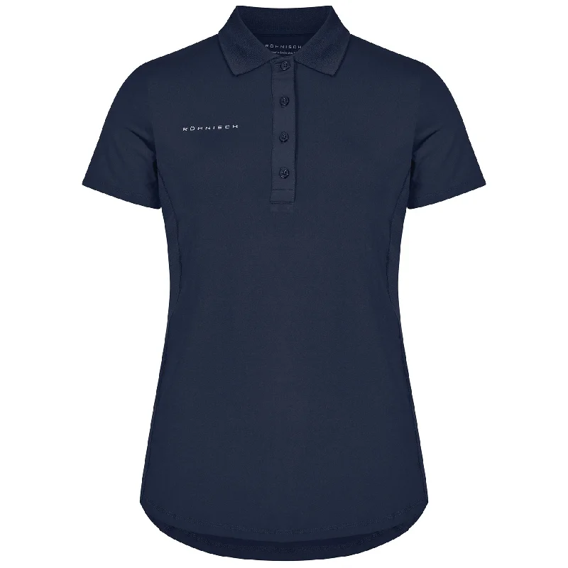 Womens Nicky Polo Navy - SS24