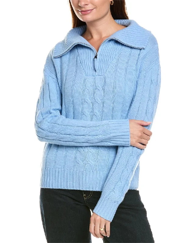 Kier+J Wool & Cashmere-Blend Pullover