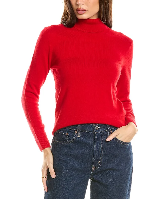 Malo Cashmere Turtleneck Wool & Cashmere-Blend Sweater