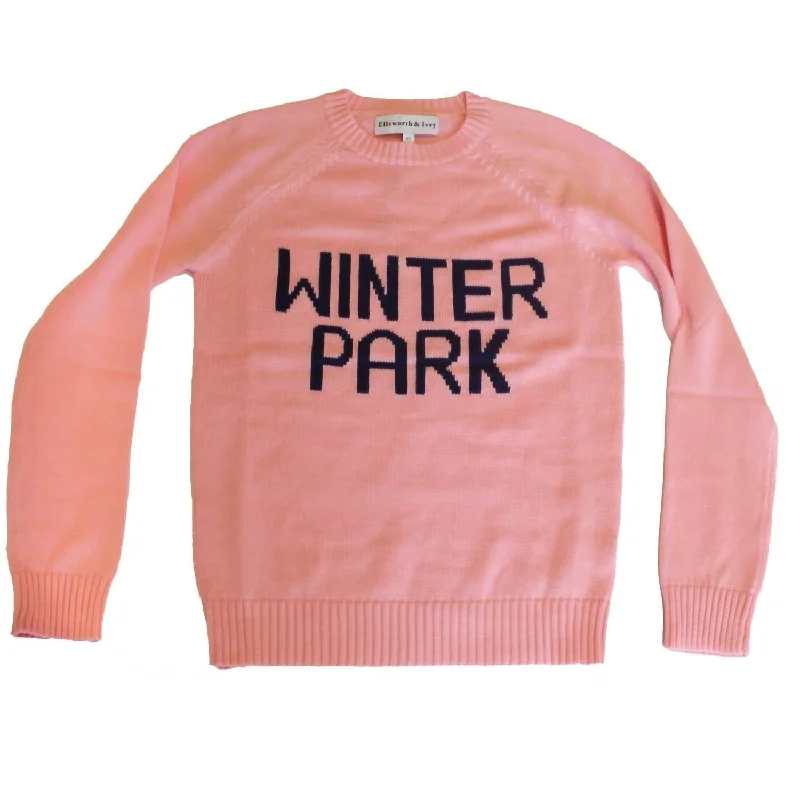 Women's Winter Park Sweater In Pink