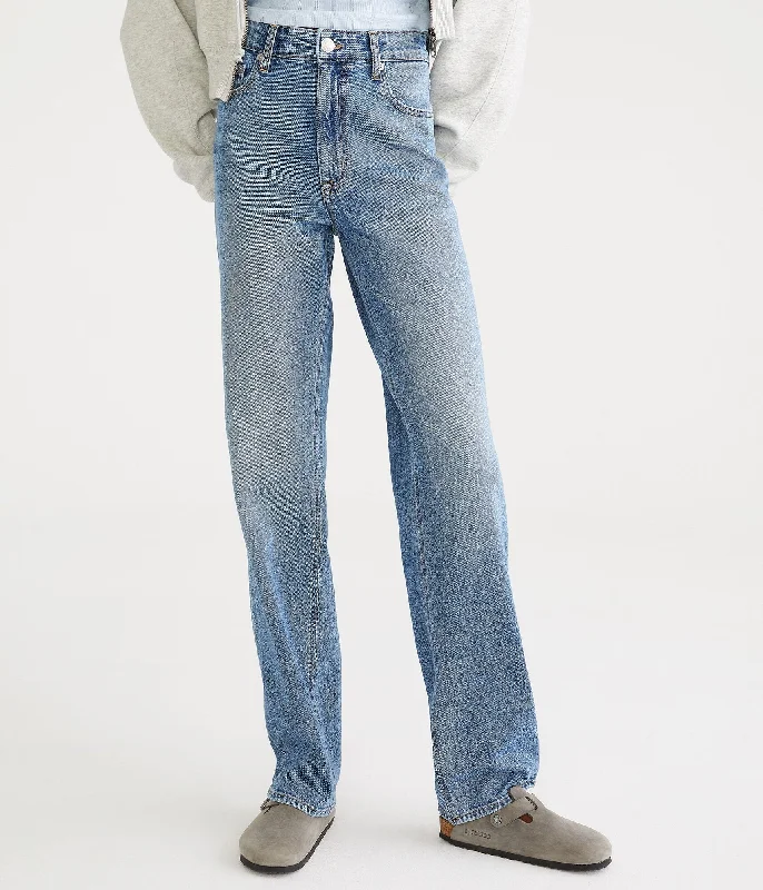 Aeropostale Curvy High-Rise Baggy Jean