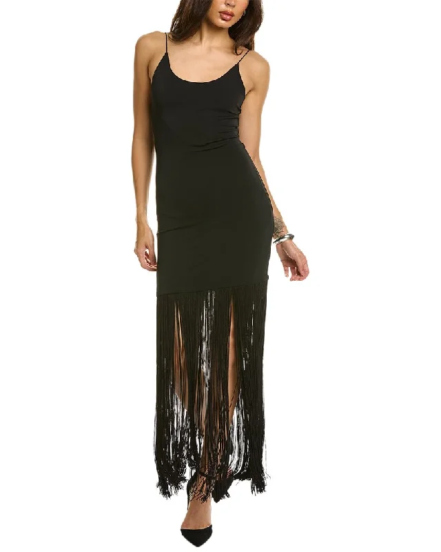 alice + olivia Steph Fringe Dress