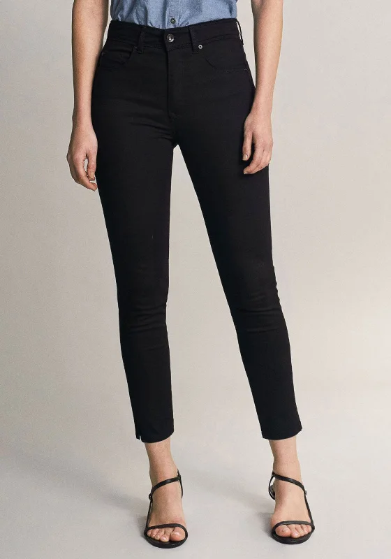 Salsa Push In Secret Glamour Capri Jeans, Black