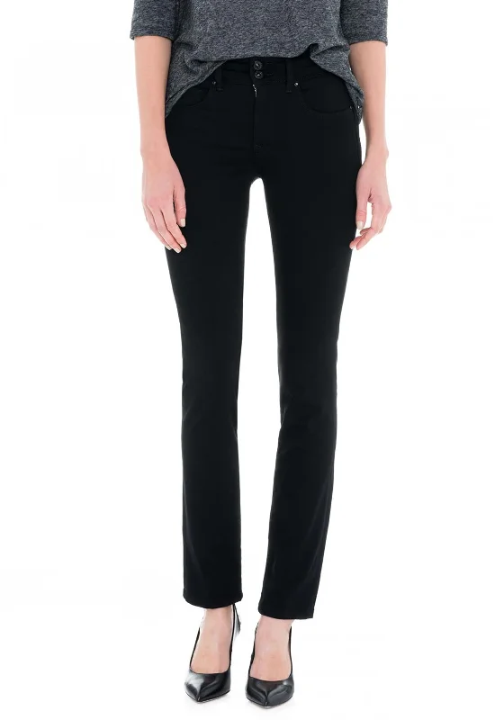 Salsa Secret Push In Slim Leg Jeans, Black