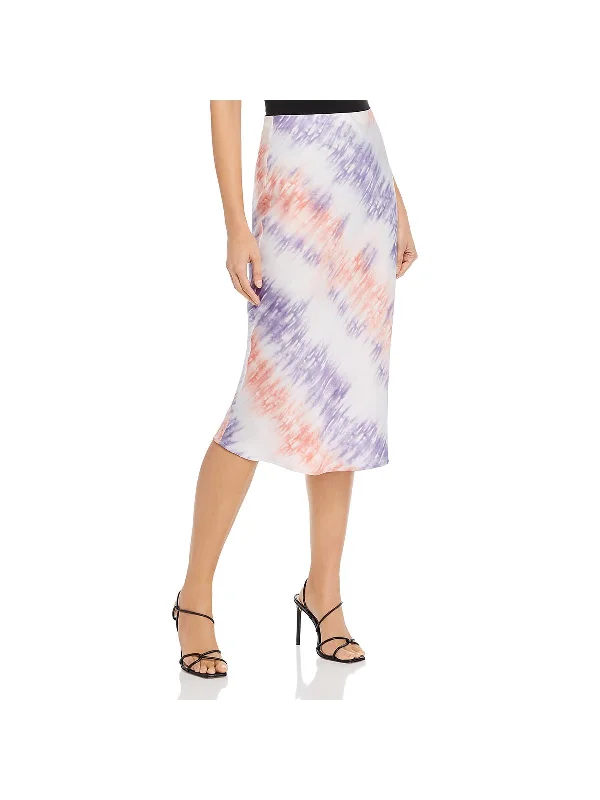 Womens Slip Tie-Dye Skirt