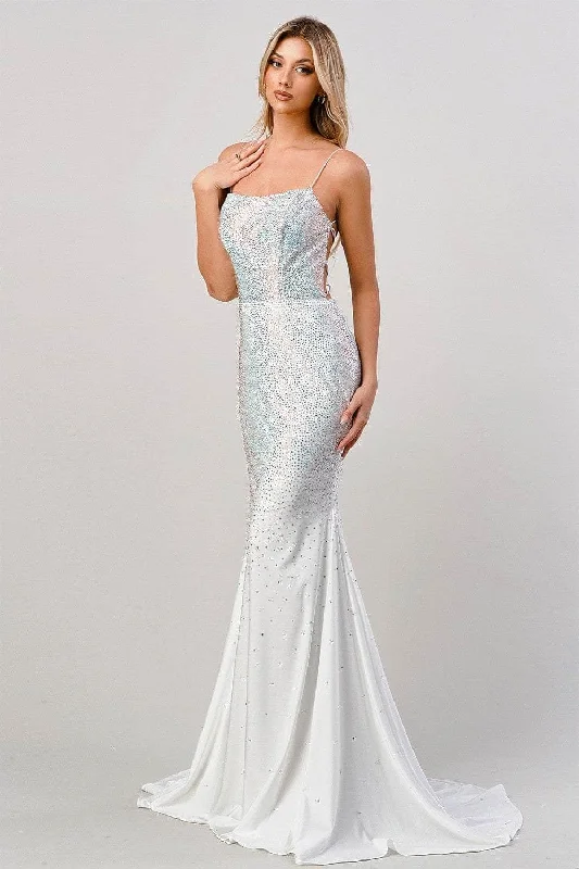 Cinderella Divine CD0179 - Fully Beaded Long Gown