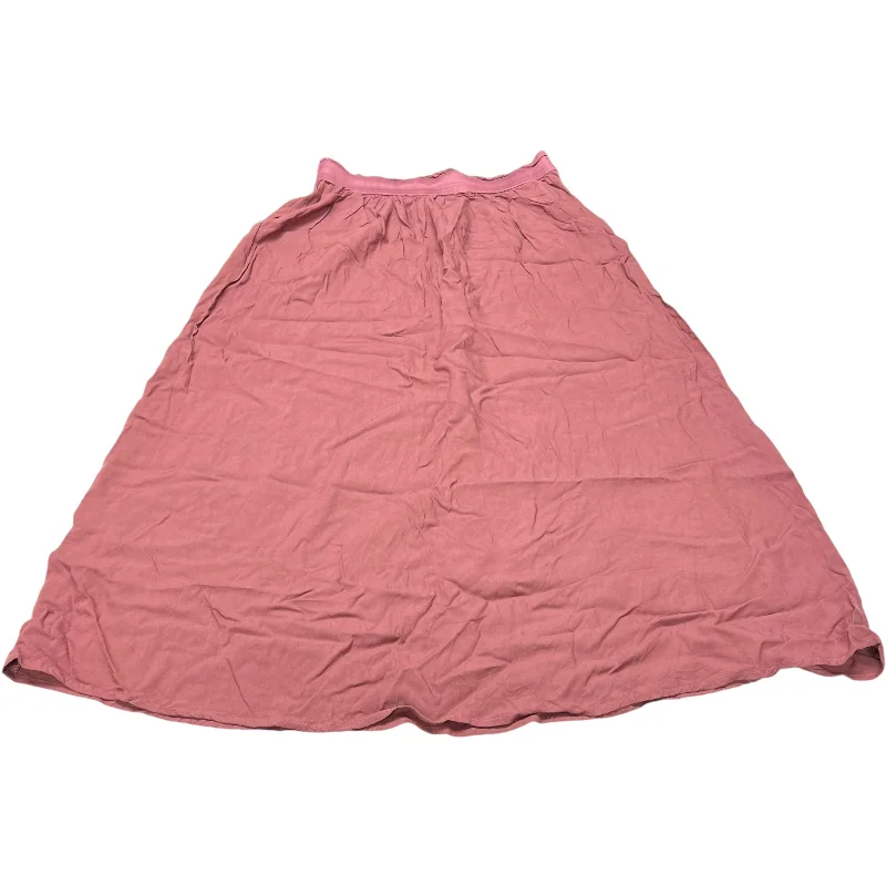 Skirt Maxi By Only In Pink, Size: M